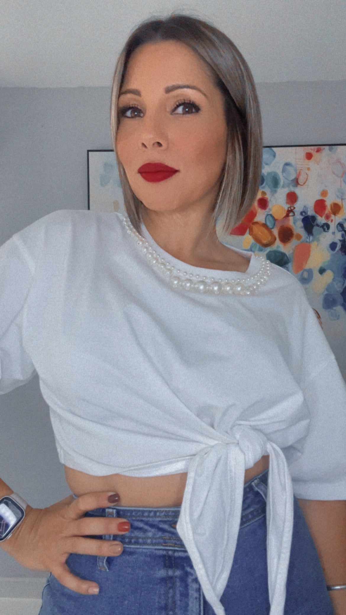 Pearl Crop Top