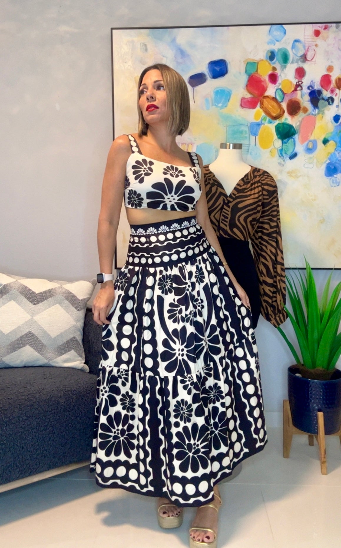 Lorena Floral Set