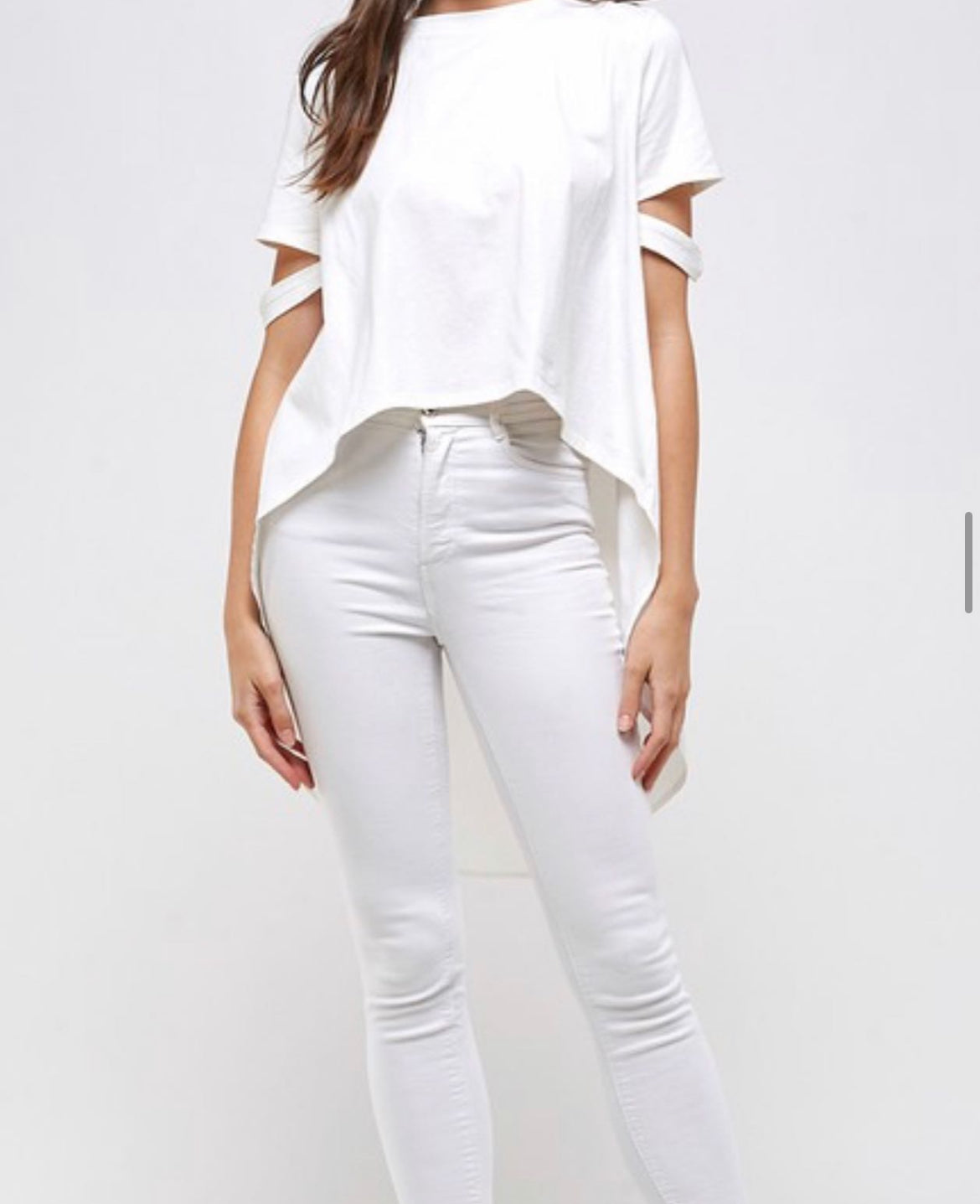 High Low Detail Top