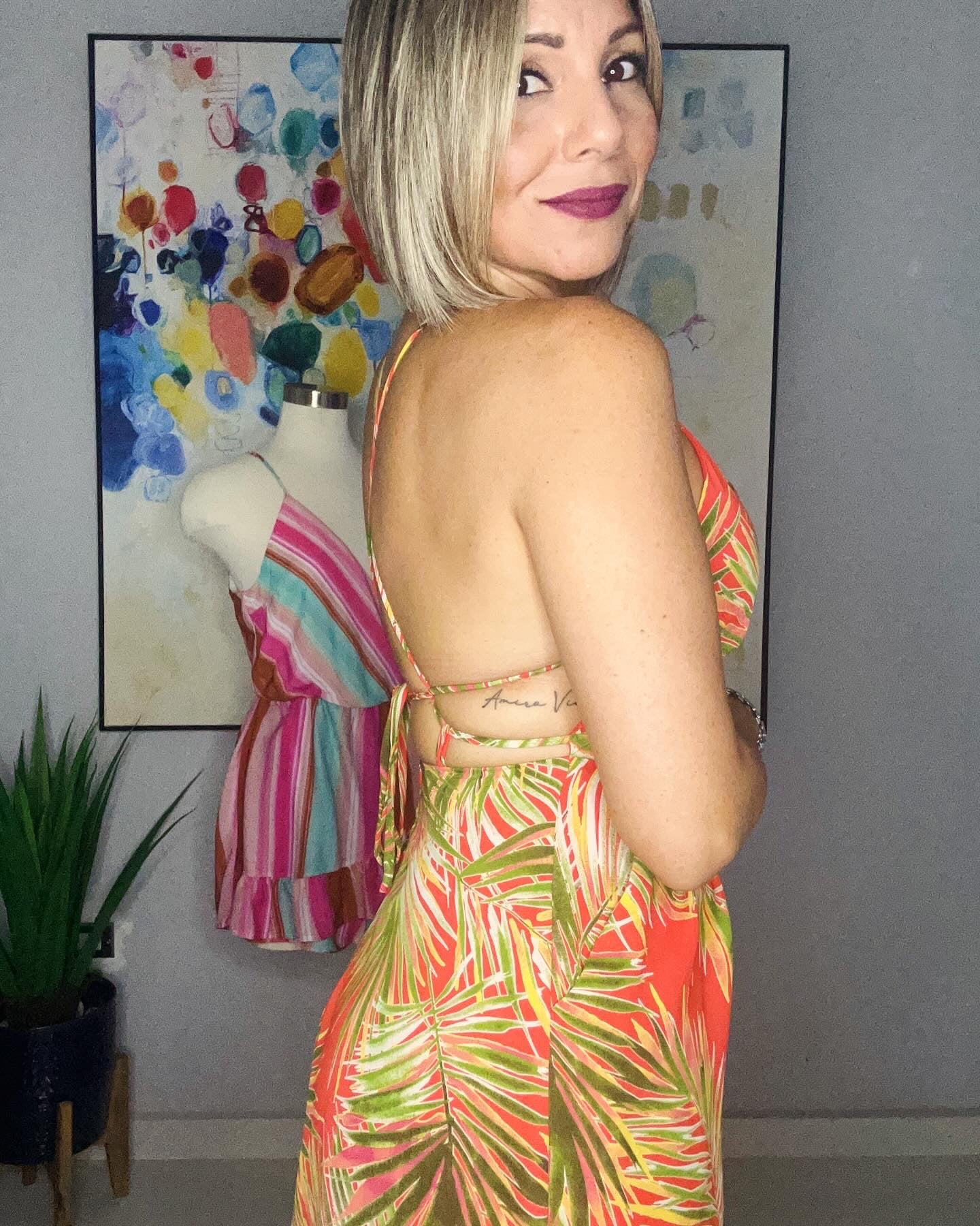 Tropical Romper