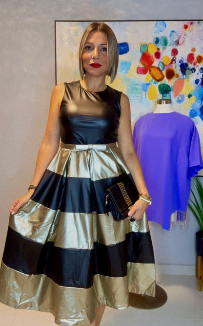 Aurora Leather Dress