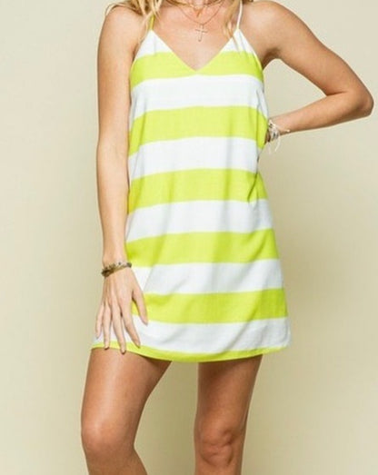 Lemon Short Dress