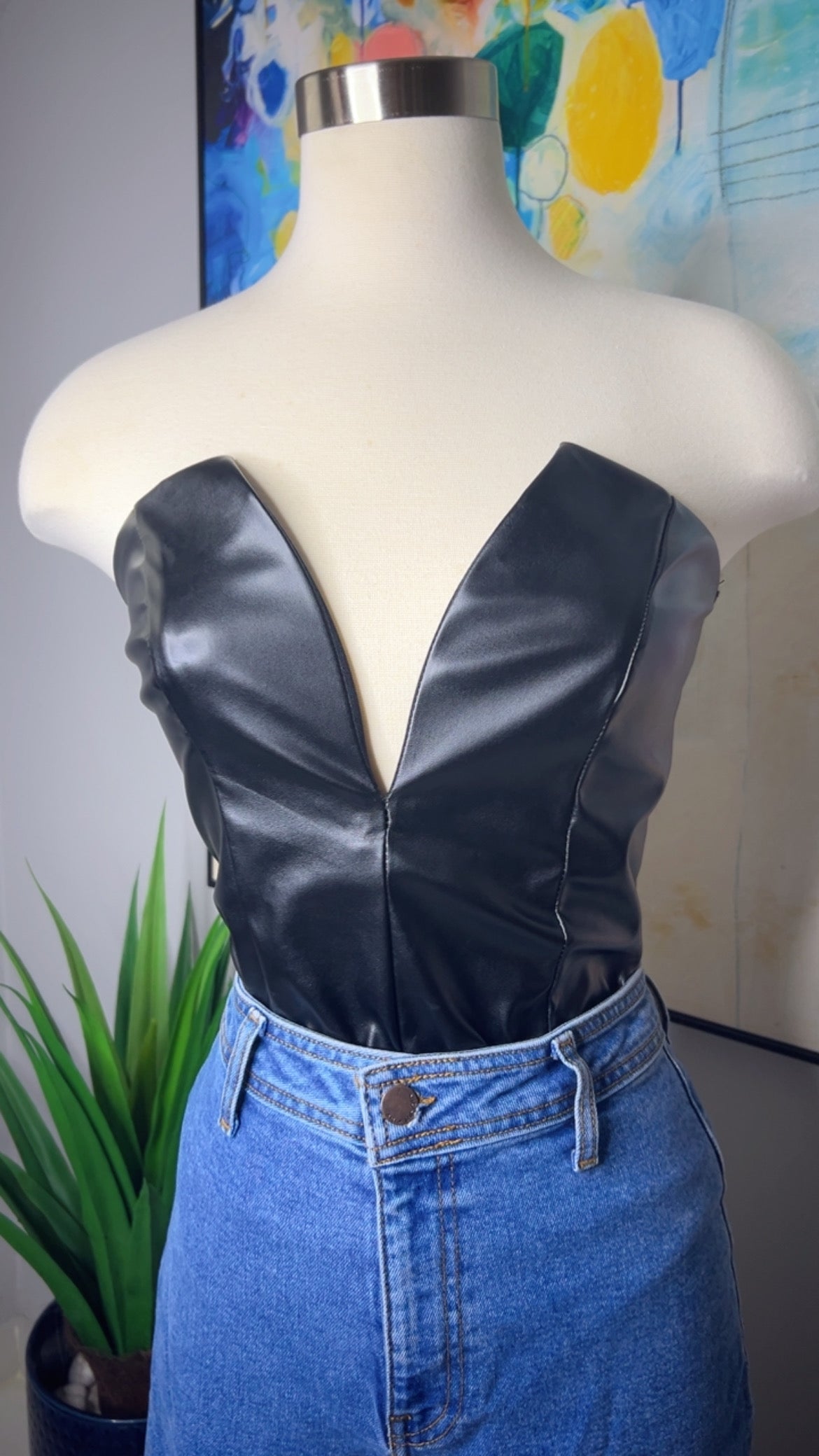 Mercy Black Bodysuit