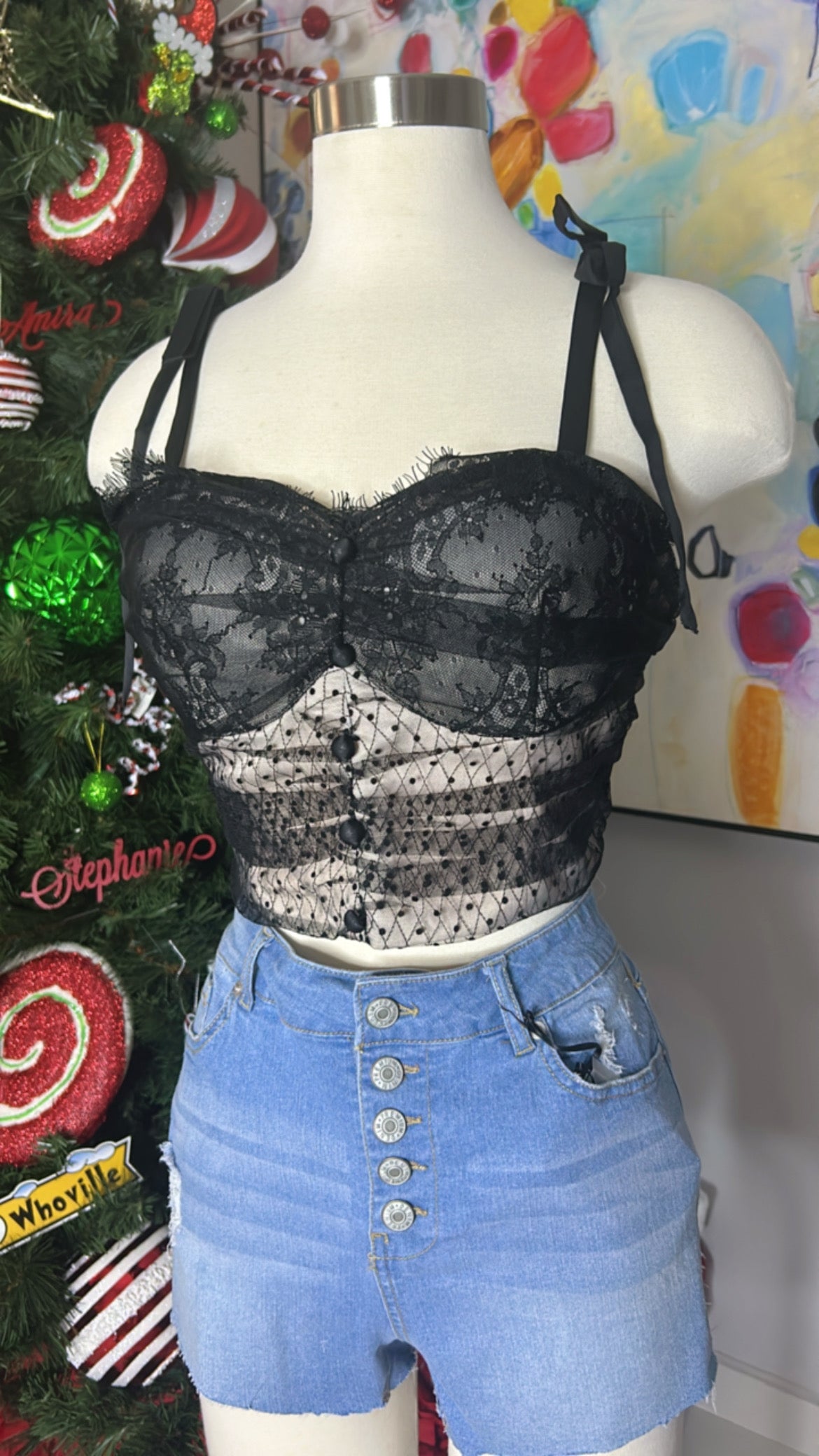 Lace Crop Top